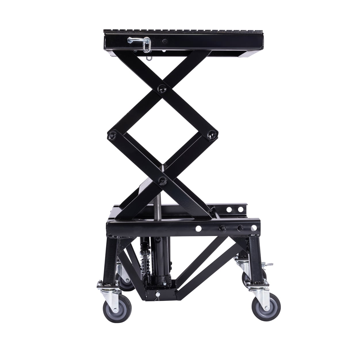 SGS 135Kg Hydraulic Scissor Motorcycle Lift with Wheels